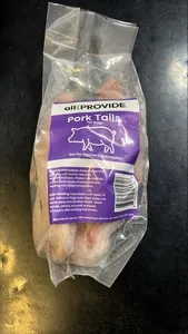 1ea 5pk Allprovide Frozen Raw Pork Tails - Healing/First Aid